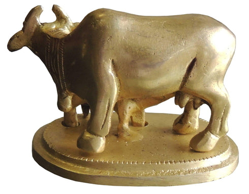 Brass Cow Statue 0.3Kg